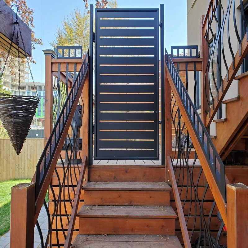 Decorative Laser Cut Metal Privacy Screen Privacy Screen Laser Cut Aluminum Panel