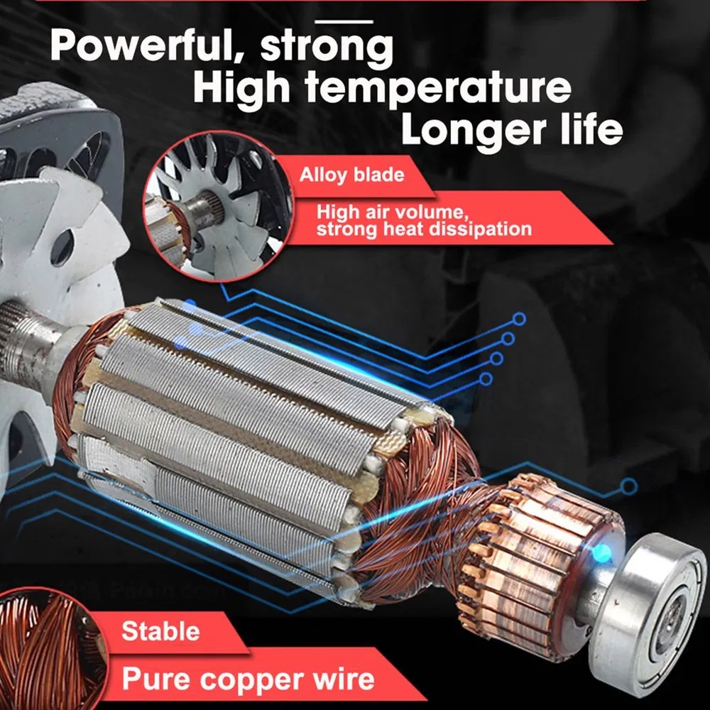 Industry-Constructions/Metal-Workings Power Tool Machines 2200W Angle Grinders with 230mm Dis Wheels (AG005230)