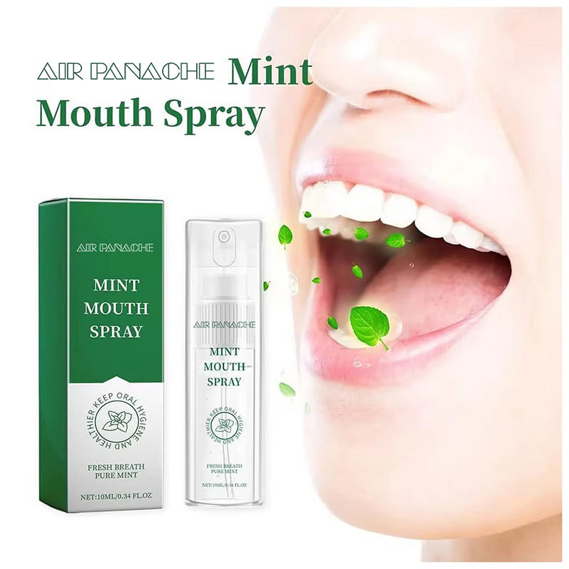 portable Mint Mouth Spray Cleans The Mouth Removes Smoke Smell Artifact Removes Bad Breath Air Freshener Breath Spray