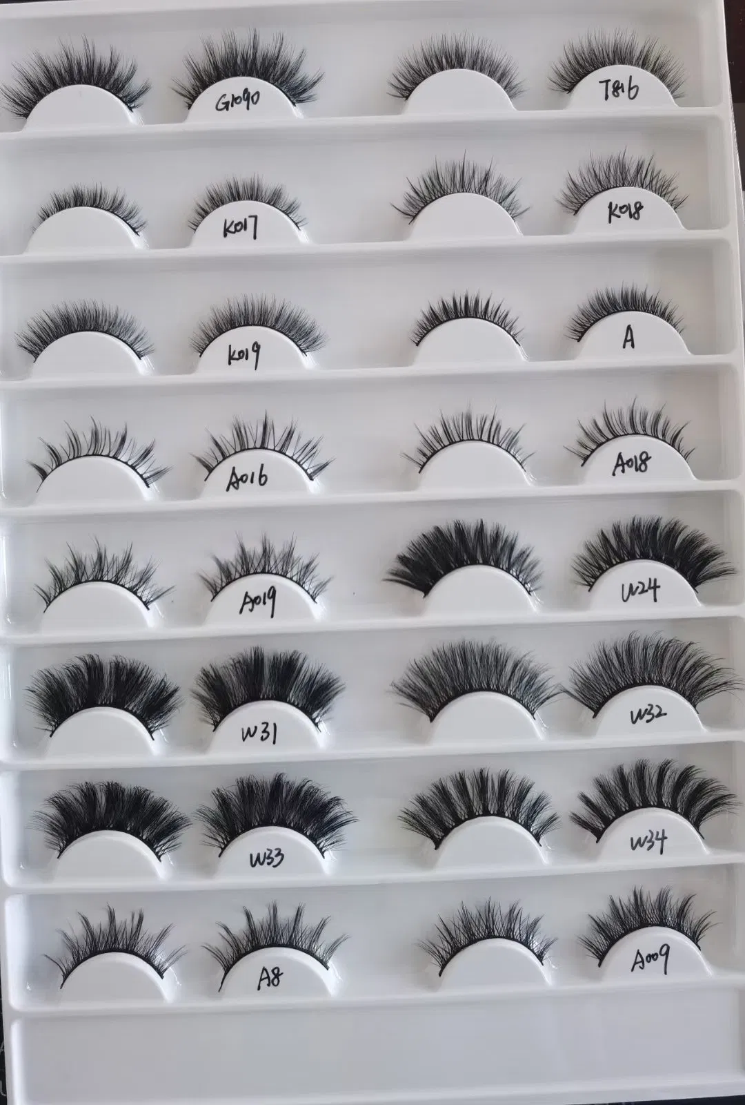 Different Style Faux Mink Eyelashes False Lashes for Daily Makeup