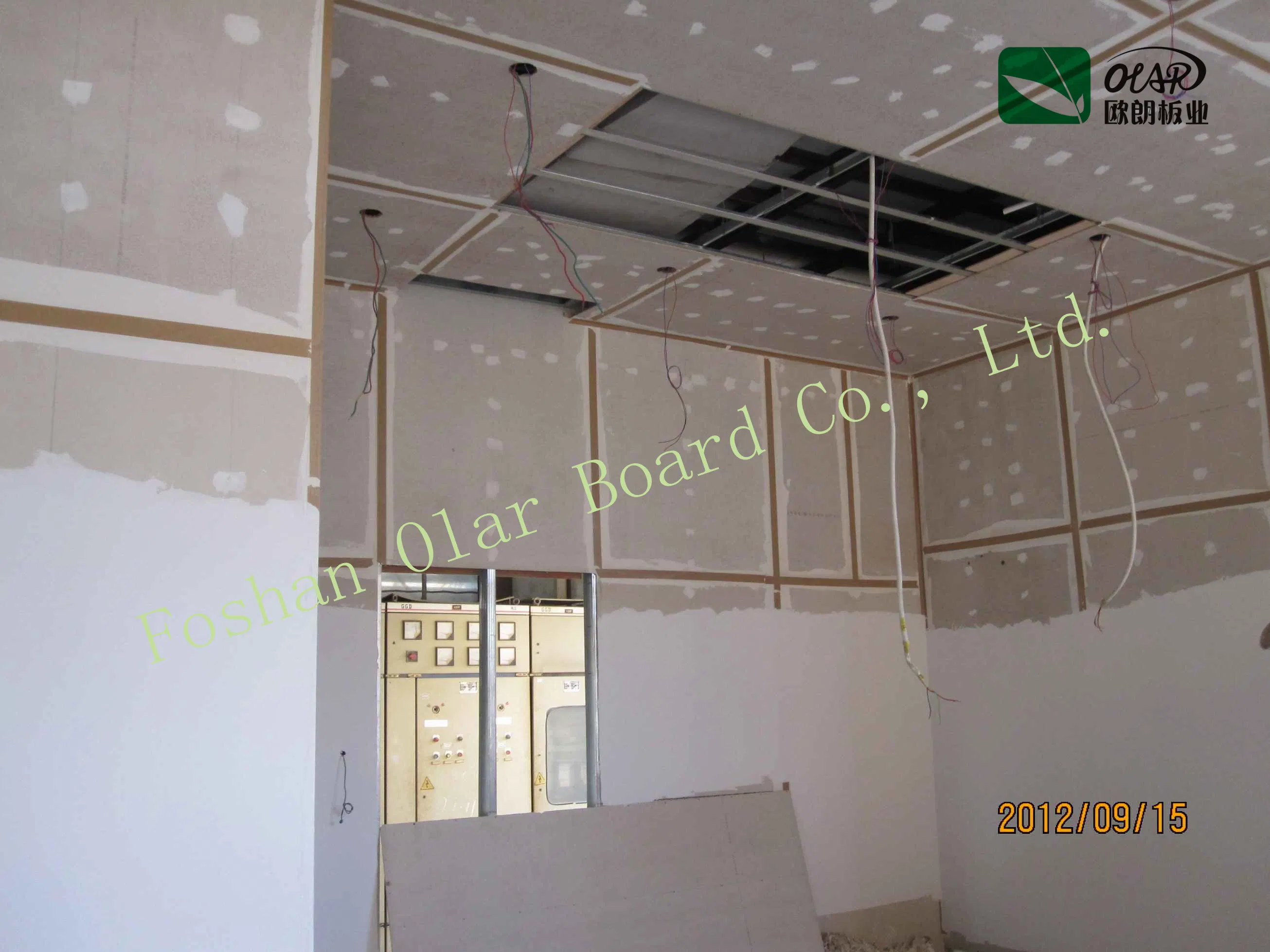Fiber Cement Board--Low Density Interior Partition
