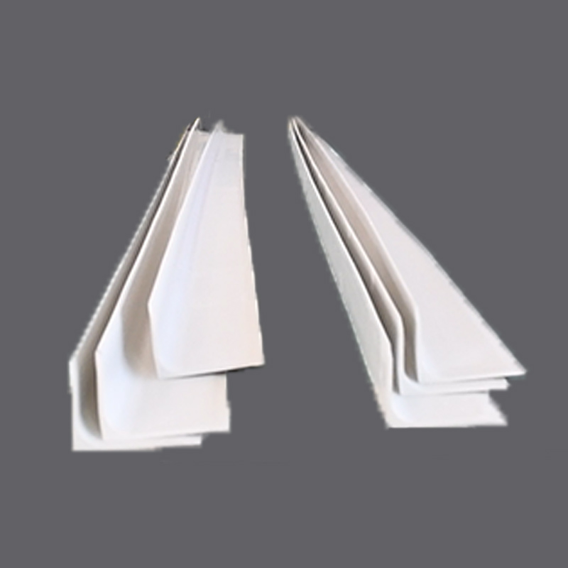 New Design China OEM 100X70X15mm Angl Plastic L Shape PVC Strip Profile for Wall Corner