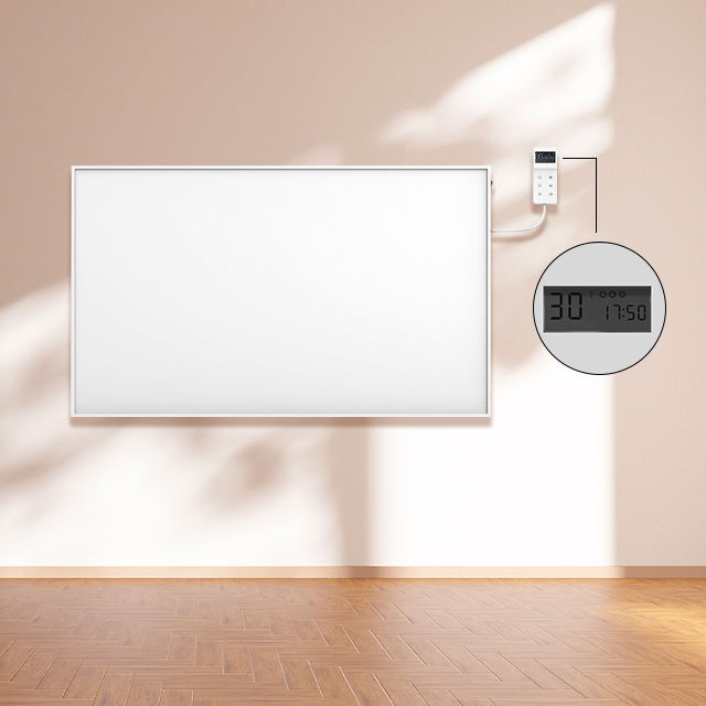 Cozyspace Energy Efficient Infrared Heater with Wired Thermostat Control