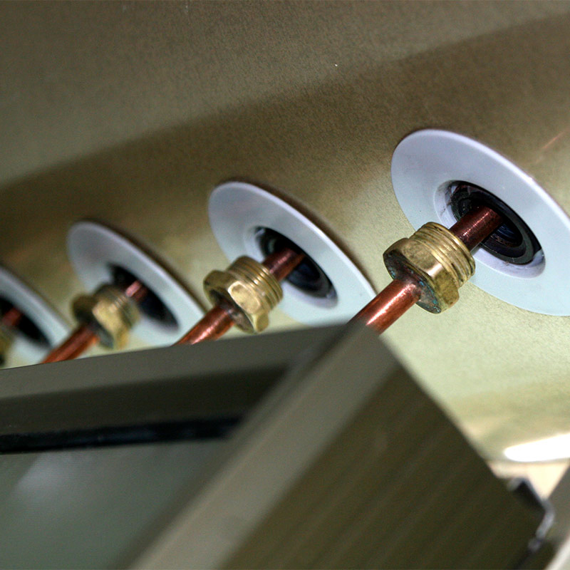 Плоский солнечный коллектор для нагрева воды