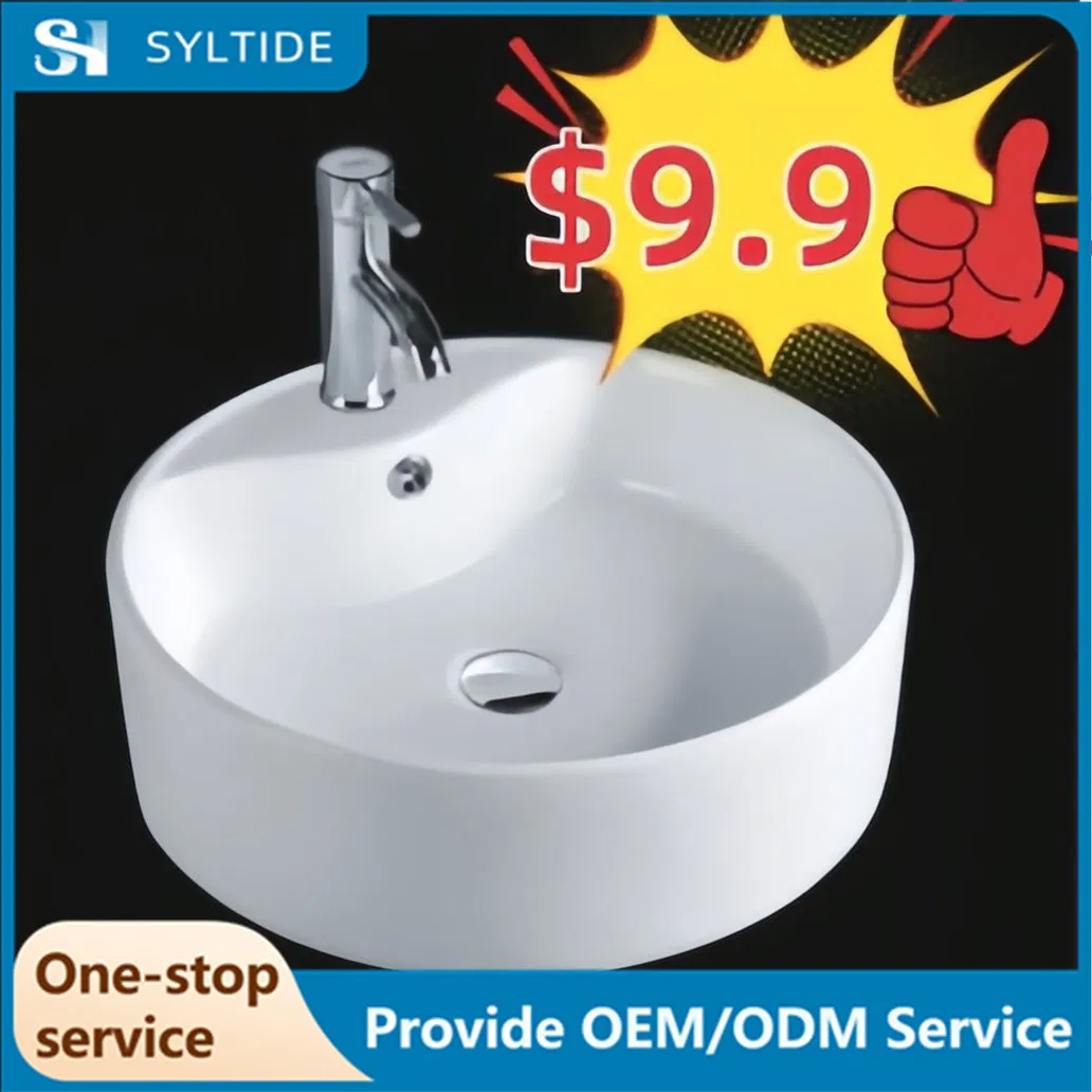 Керамическая раковина для ванной Smart Home с краном