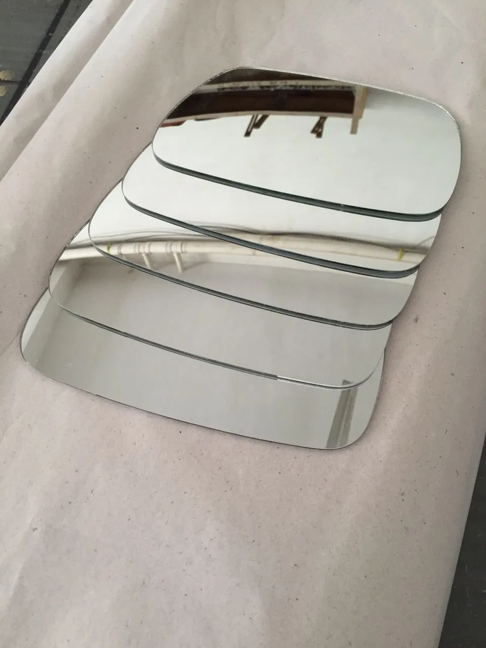 Aspherical Double Radius Auto Mirror Glass Lens