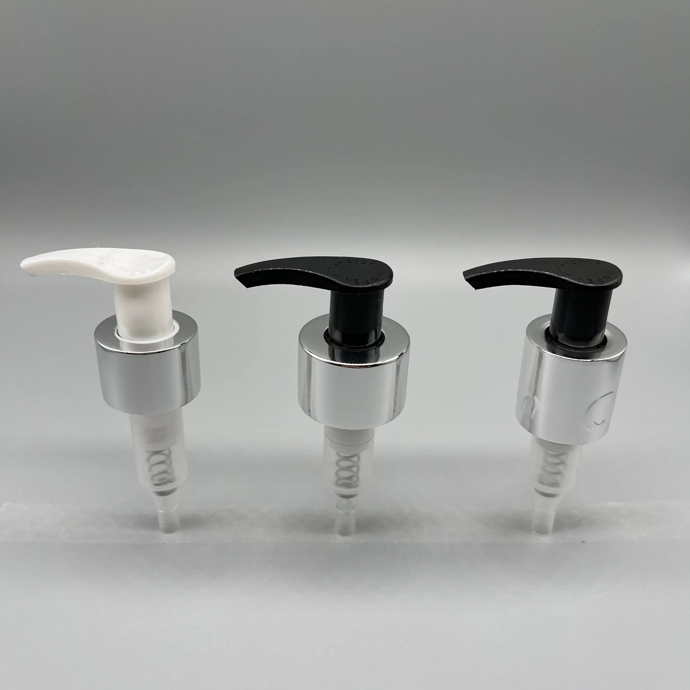 Versatile Left-Right Lock Pump with Side Spring Mechanism