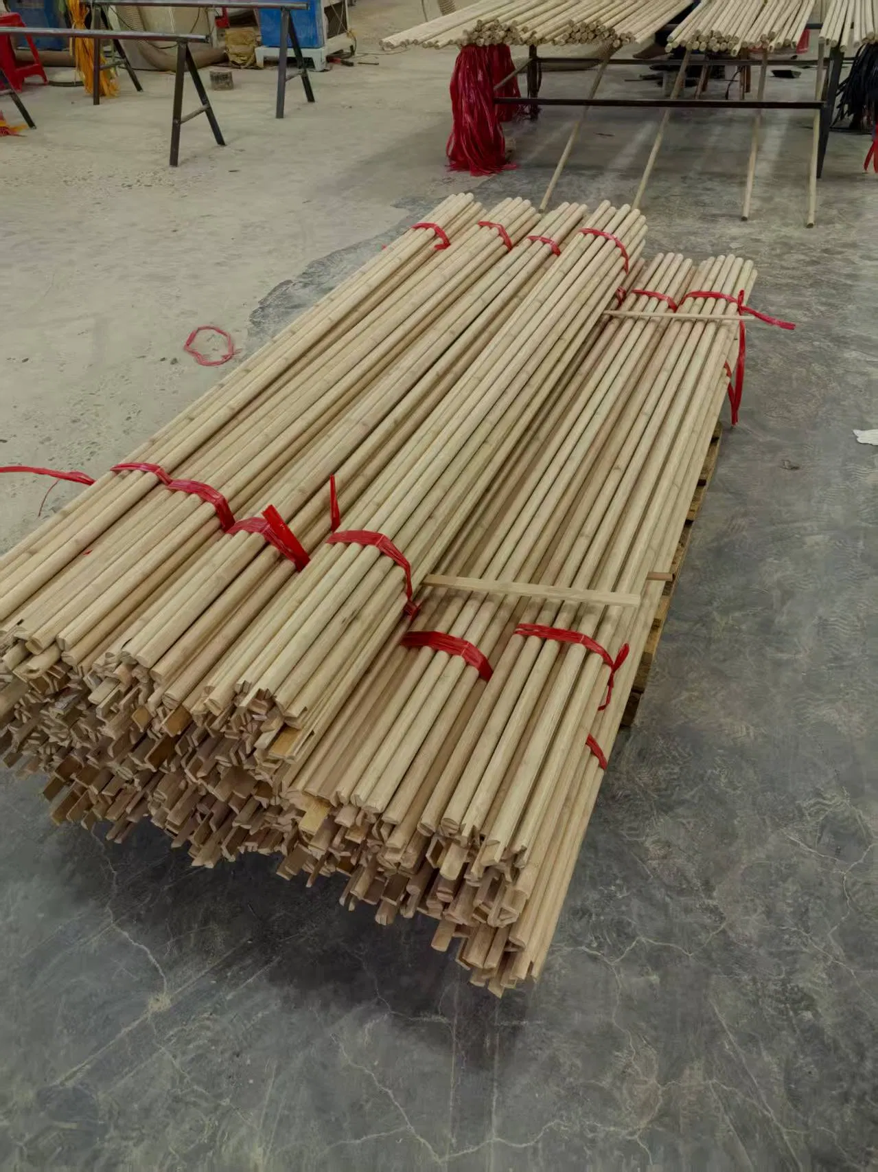 Bamboo Made Modern Creative Home DIY with Various Sizes of Round Sticks