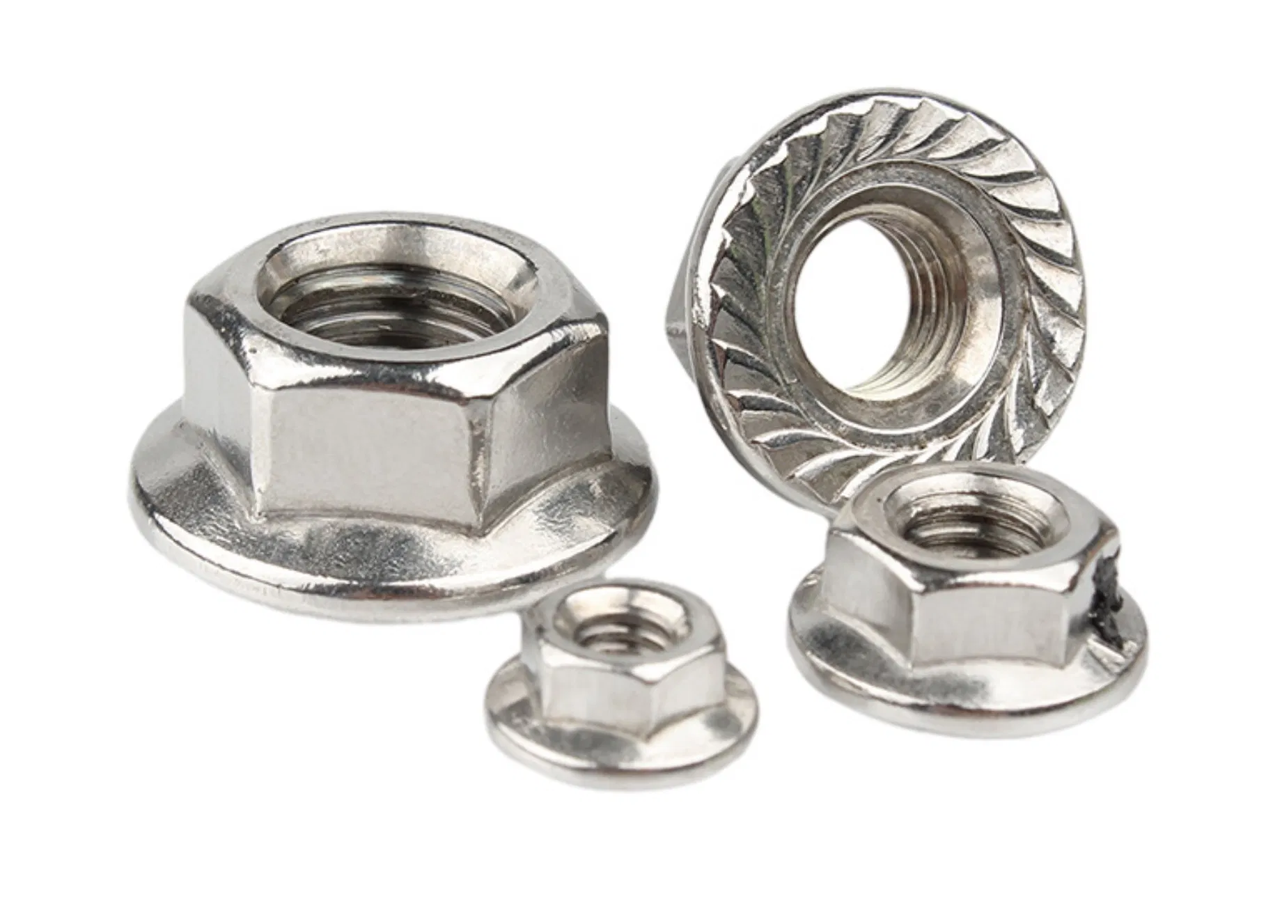 Stainless Steel Hex Flange Nut DIN6923 /Hex Nylon Lock Nut DIN985 / Square Nut DIN557/ Wing Nut DIN315 / Customized Nut /Spring Nut/DIN934