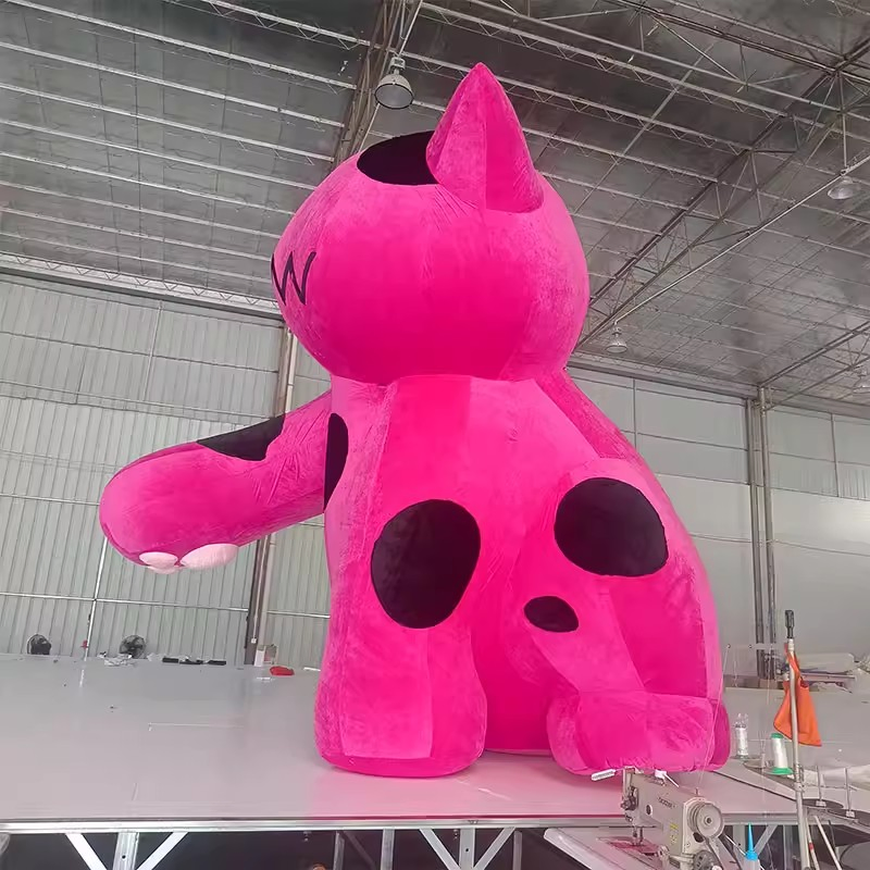 Boyi Giant Inflatable Lucky Cat Cartoon Inflatable Plush Cat