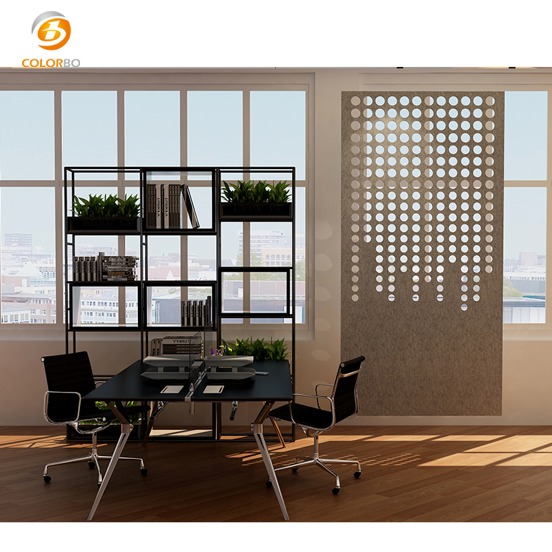 High Quality E0 Carton Partition Customized PET Panel Movable Room Furniture Screen