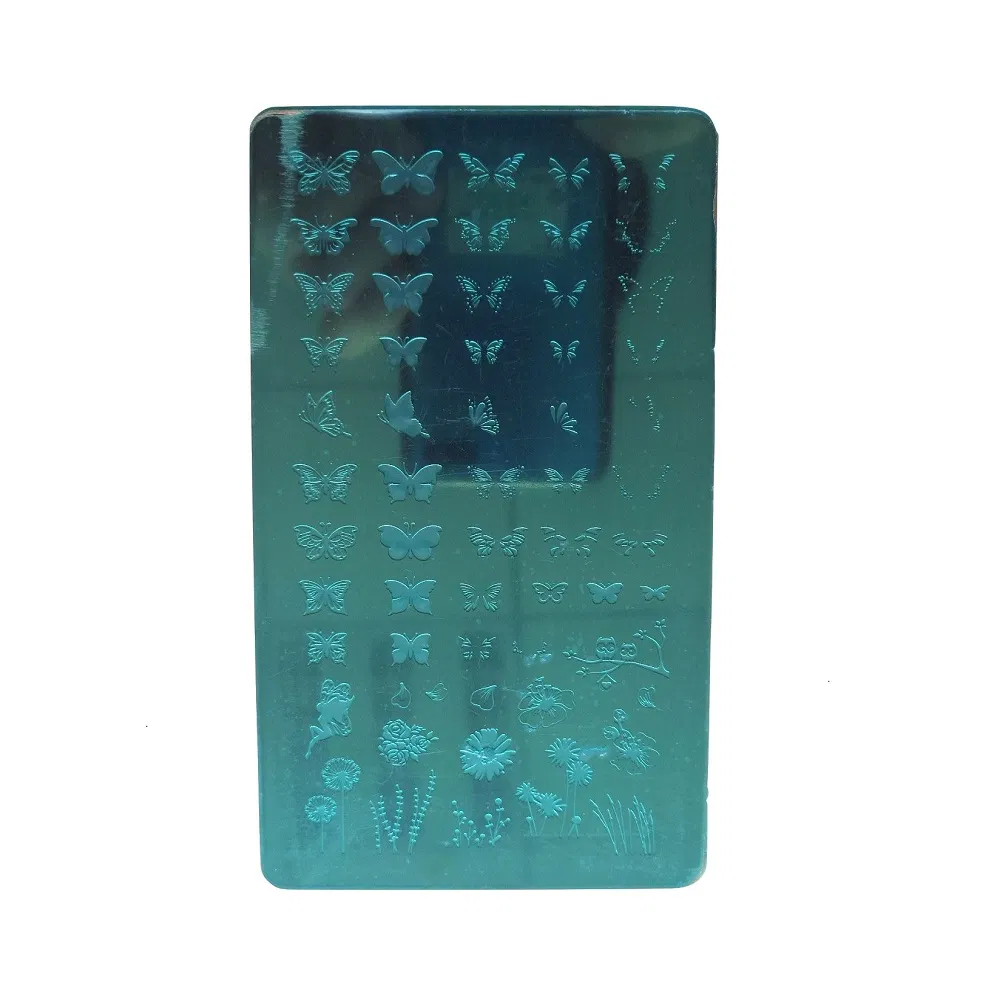OEM Nail Plate Wholesale fashion Nail Art Stamping Plates Stainless Steel Nail Art Manicure Beauty Stamping Plates