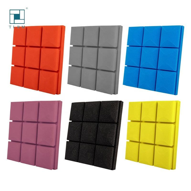 High Quality Acoustic Sponge Panel Studio Acoustic Foam Soundproof Wall Acoustic Foam Mat