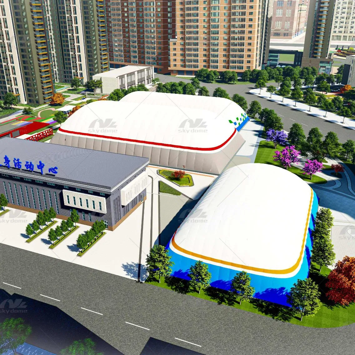 High-Quality Comprehensive Sports Air-Supported Membrane