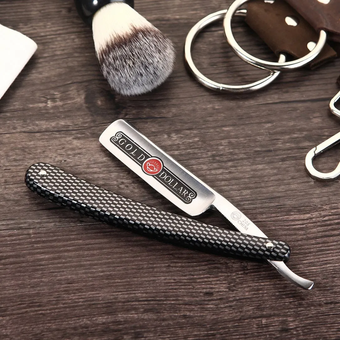 Professional Shaver Knife Straight Barber Blade Razor for Face