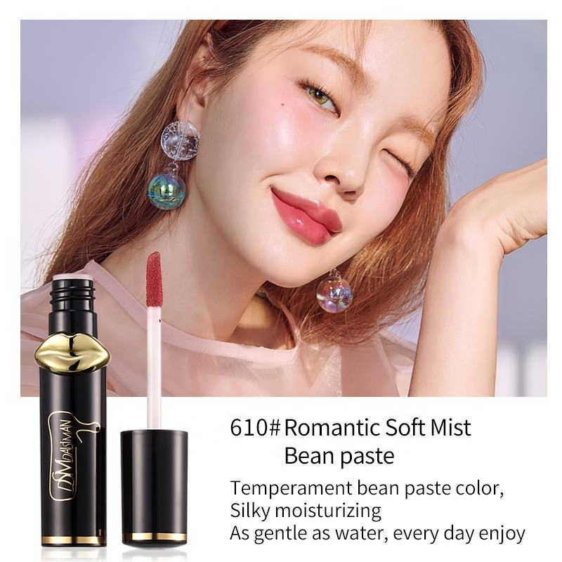 Dsm 3PCS/Set Bb Cream Lip Gloss Long-Lasting Colorful Christmas Makeup Set