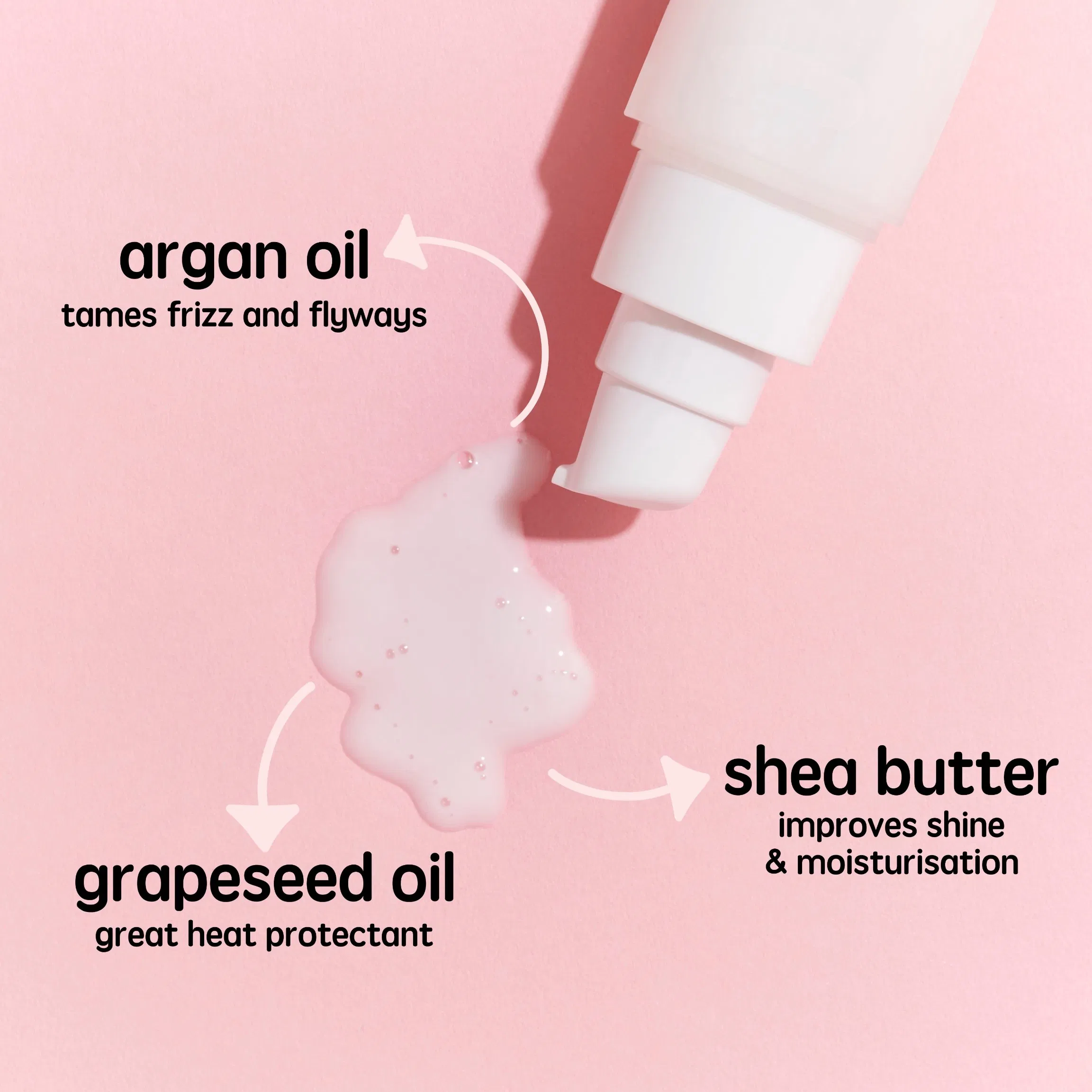Beauty Cosmetics Skin Care Anti-Frizz Serum Moisturizing and Supple Hair