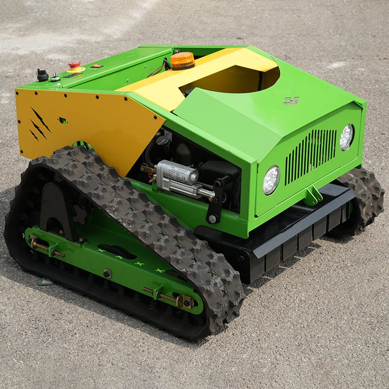 Automatic Robot Track Remote Control Lawn Mower Intelligent Fully Automatic Robot Lawn Mower - Crawler Remote Control Lawn Mower for Sale