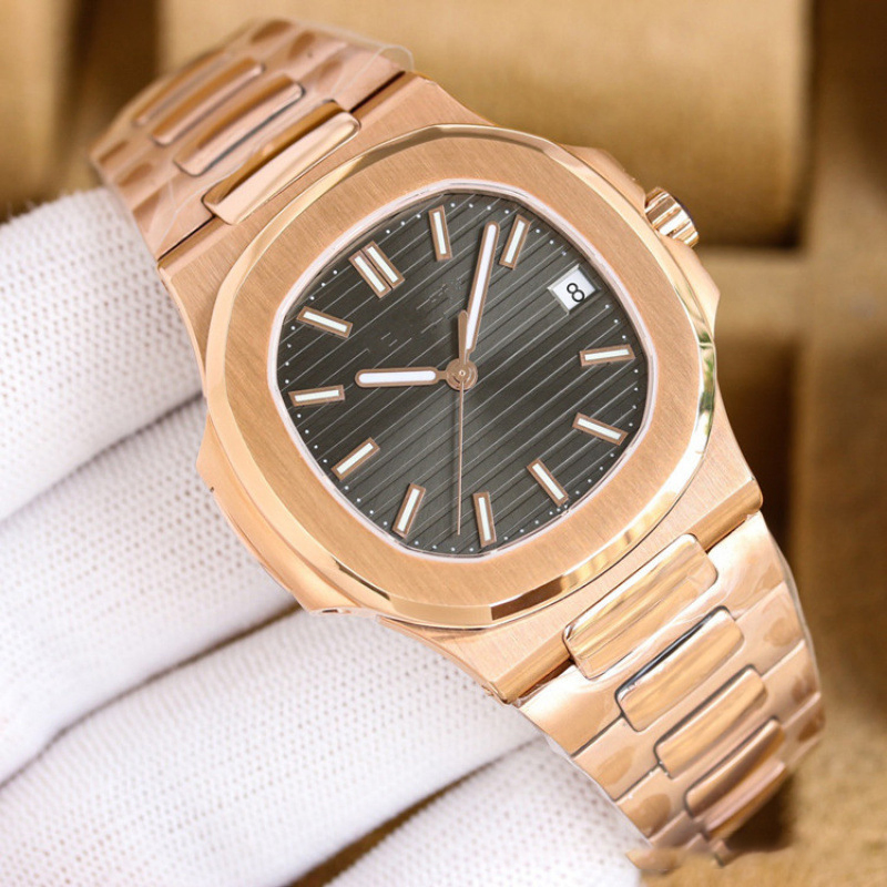 904L Stainless Steel Glass 100m Waterproof Business Luxury Watch for Men