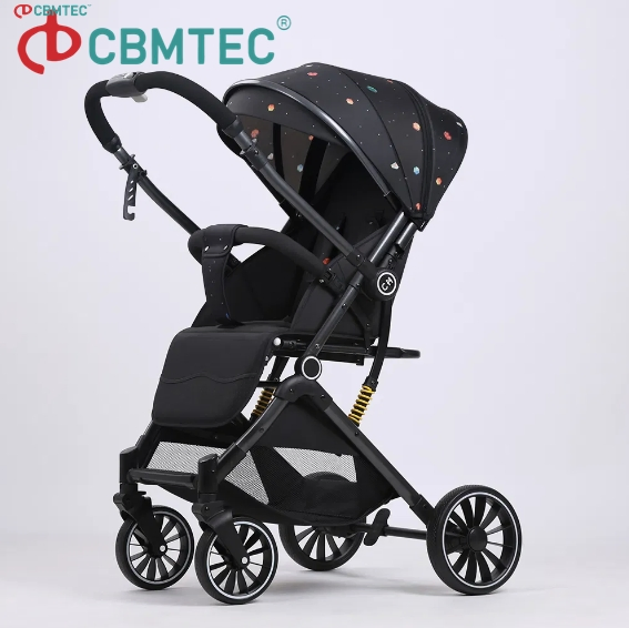 Children Kids Aluminum Baby Fashion Folding 3 in 1 Baby Stroller