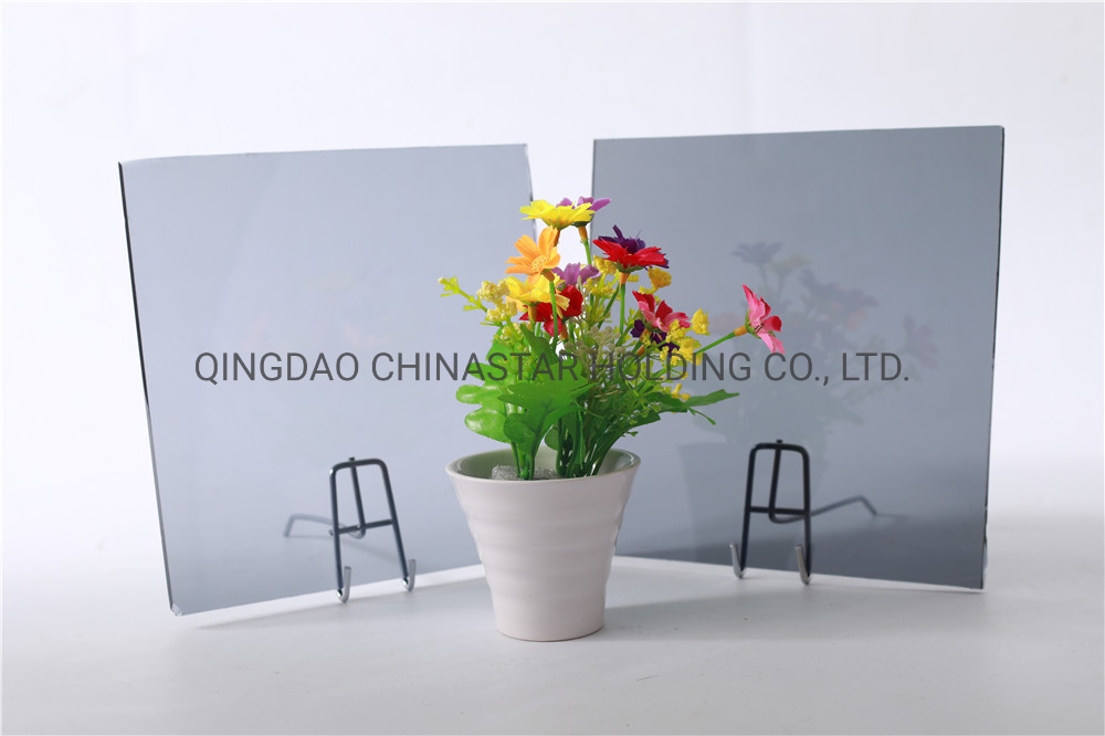 Bronze Blue Grey Green Tinted Glass/Reflective Glass/on-Line Coated Glass/Colored Glass