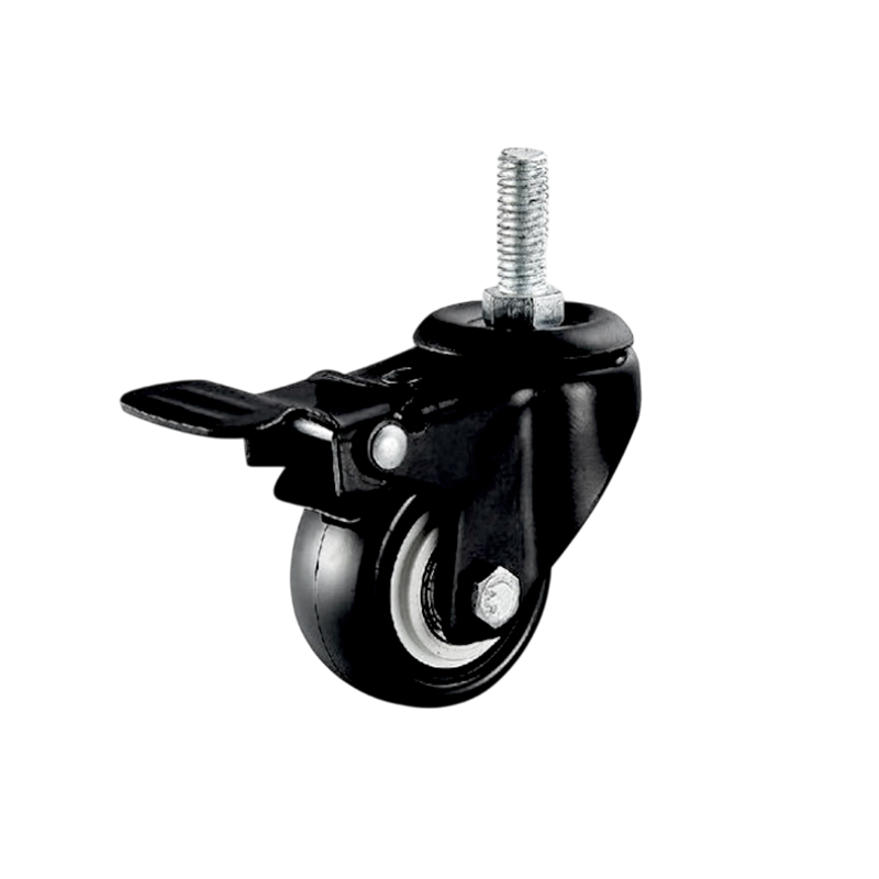 Rigid Fixed Caster Heavy-Duty Casters Ensure Smooth Mobility for Supermarket Caster