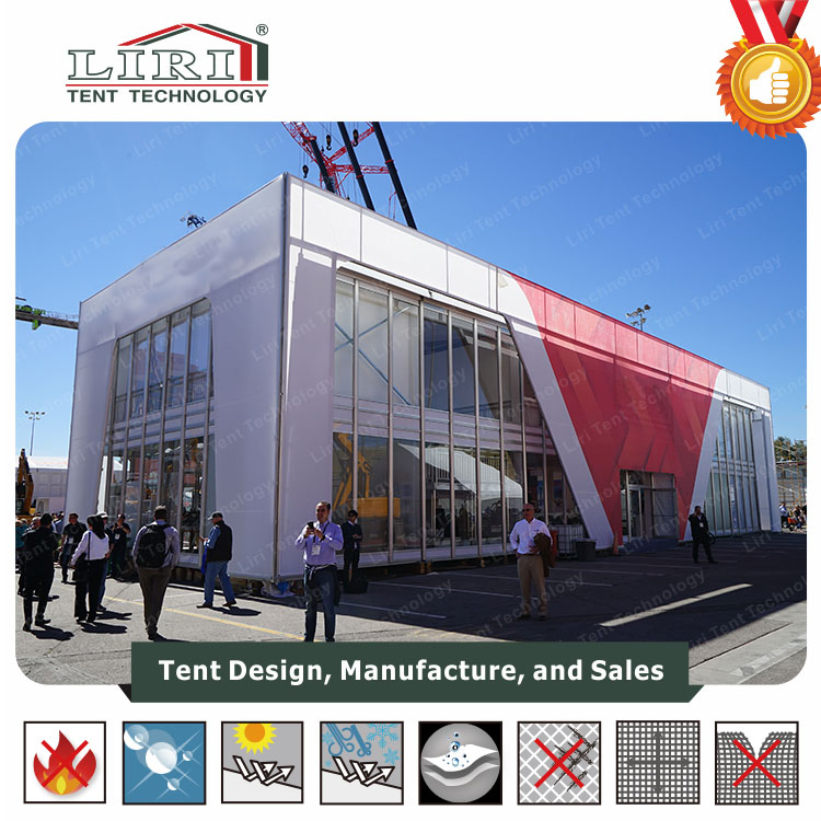 Functional Hall Tent for 1000 Personns Outdoor Wedding with Roof Ling and Curtain