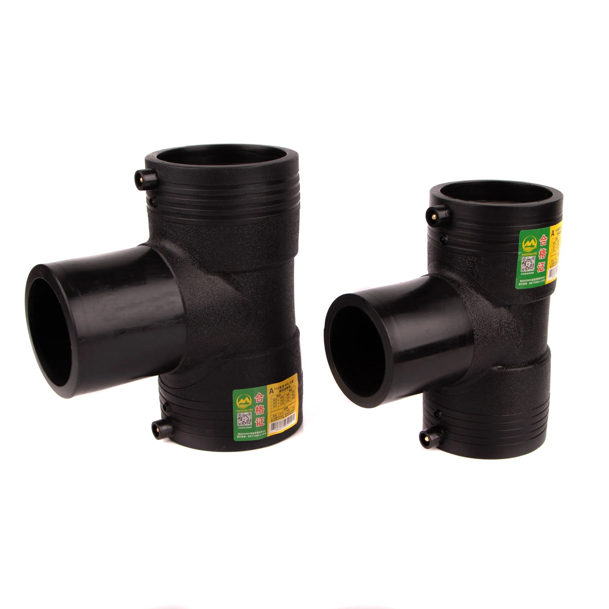 HDPE Electrofusion Equal Tee 400mm Electrofusion Fitting PE Pipe Fitting