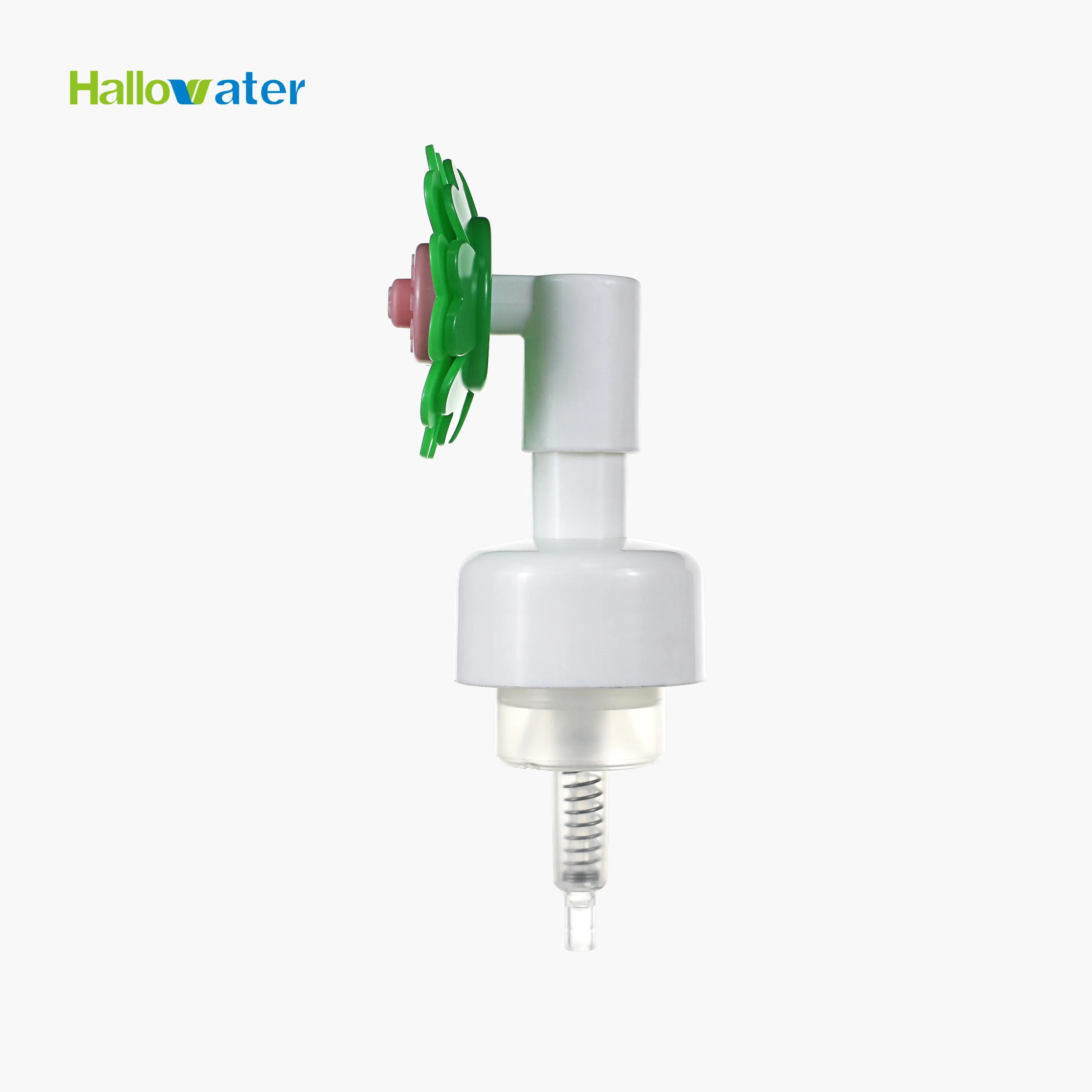 43mm Flower Design Soap Dispenser Pump Foamer Pump with ISO Standard