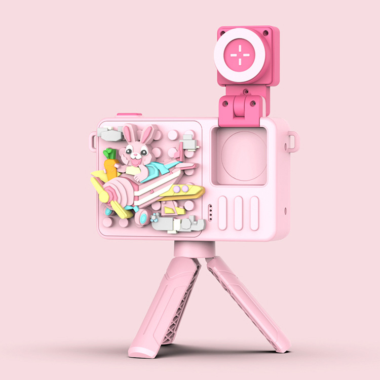 Детская цифровая камера 2.4 дюйма с играми и MP3