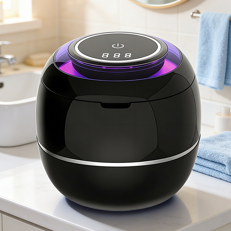 Mini Portable Ultrasonic Cleaner Denture Cleaner with UV Sterilization