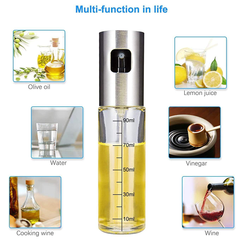 Kitchen Home Gadgets Tools Barbecue Sprayer Grilling Oil for Cooking Bottle Olive Oil Dispenser Sprayer Cocina Spray Bottle