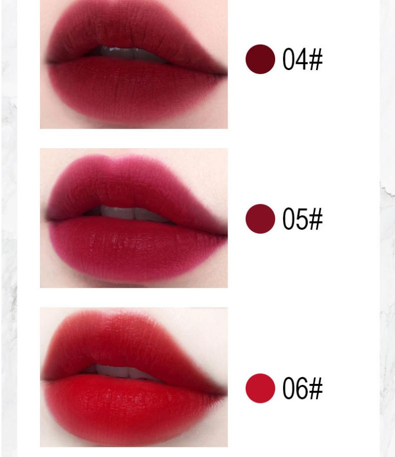 Glazzi Marble Lipstick Multicolor Retro-Red Coral Red