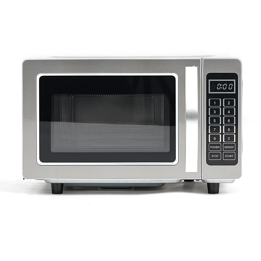 Wholesale 25L Fast Heating Stainless Steel Cavity Commercial Microwave Oven
