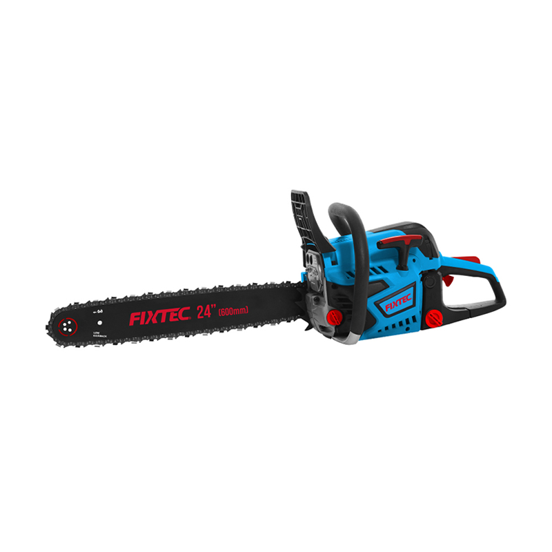 Fixtec Industrial Garden Tools 2-Stroke Gasoline Chainsaw Hand Cutter Machine Wood