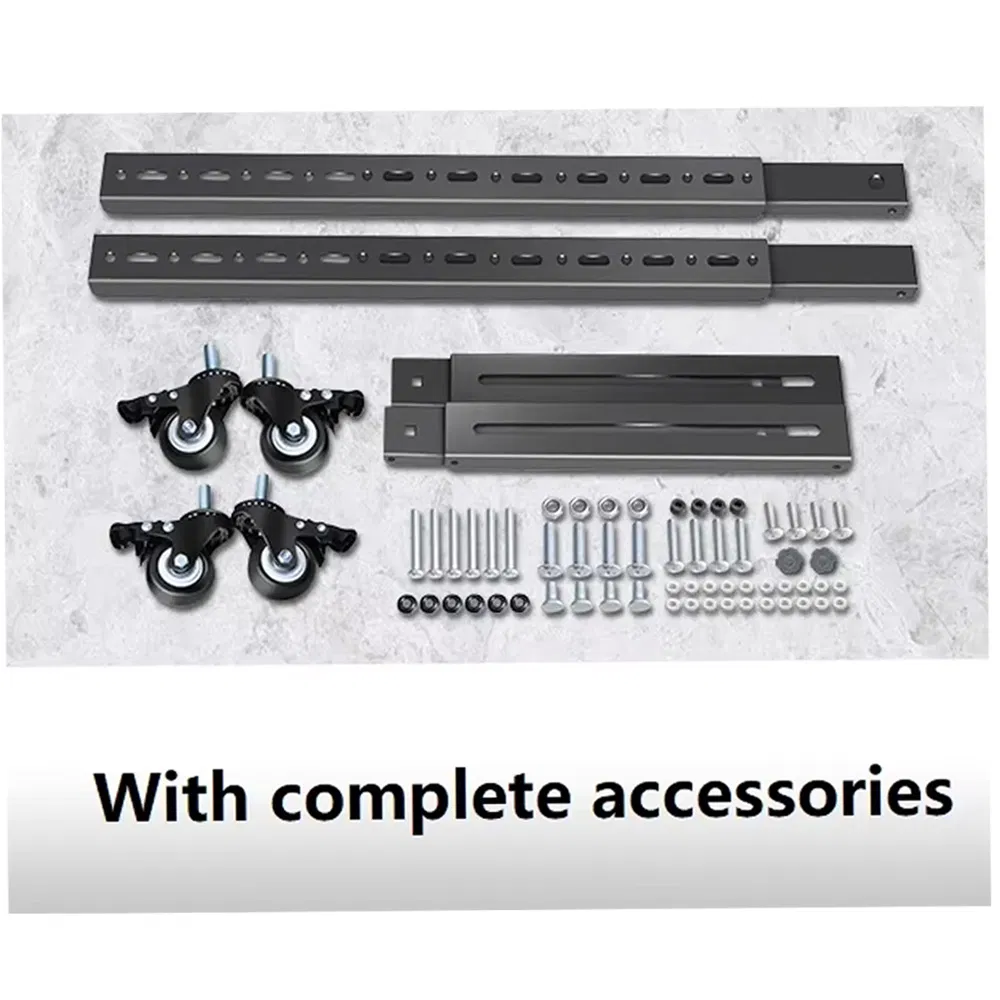 OEM Mobile TV Cart with Rolling Mount for 32-70 Inch LED