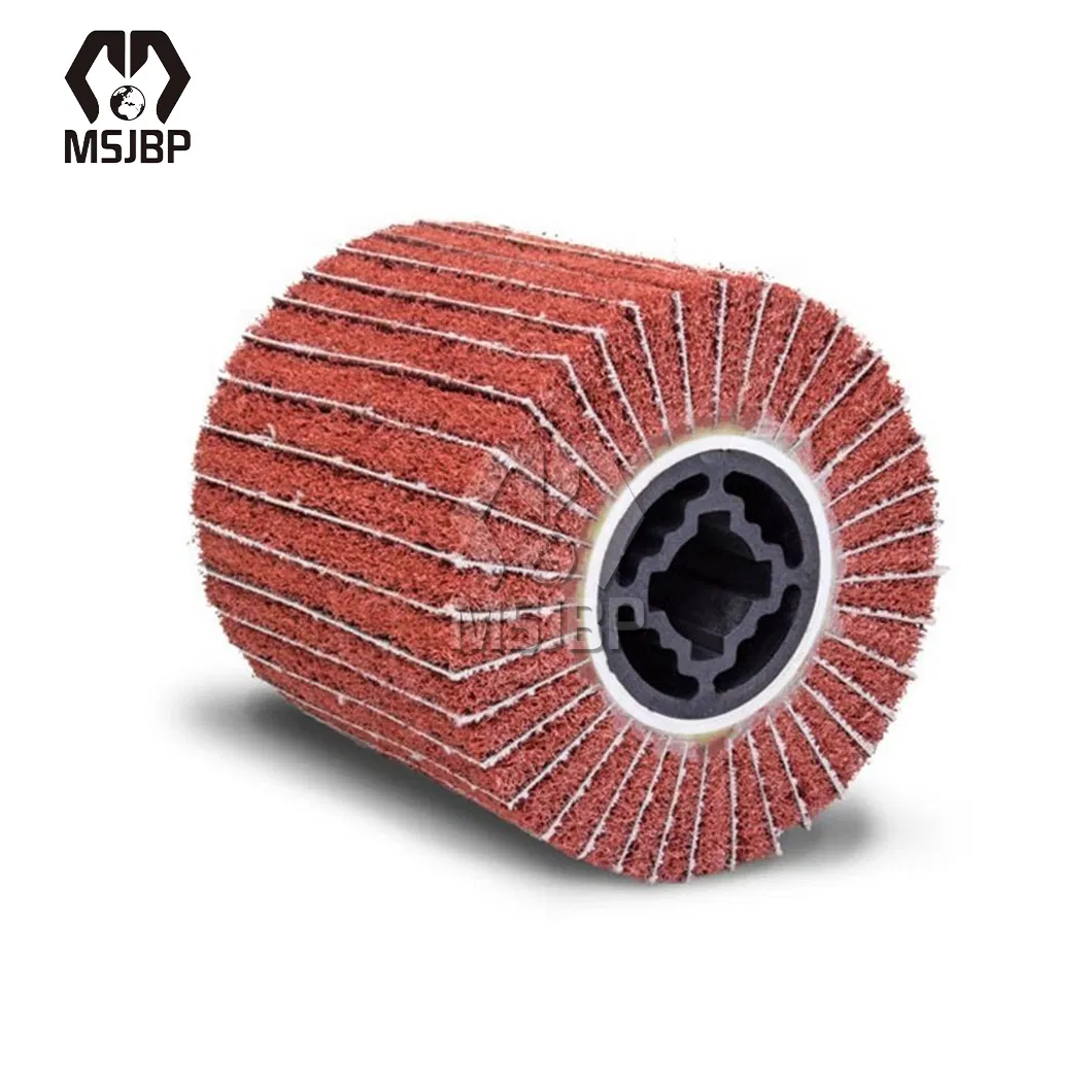 Msjbp Polishing Brush China Suppliers 300mm 100mm 150mm 200mm Diameter Non Woven Abrasive Polishing Wheel