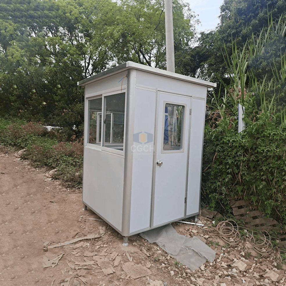 Sustainable Sentry Hut: Rectangle Design, Easy Operation, 1yr Warranty