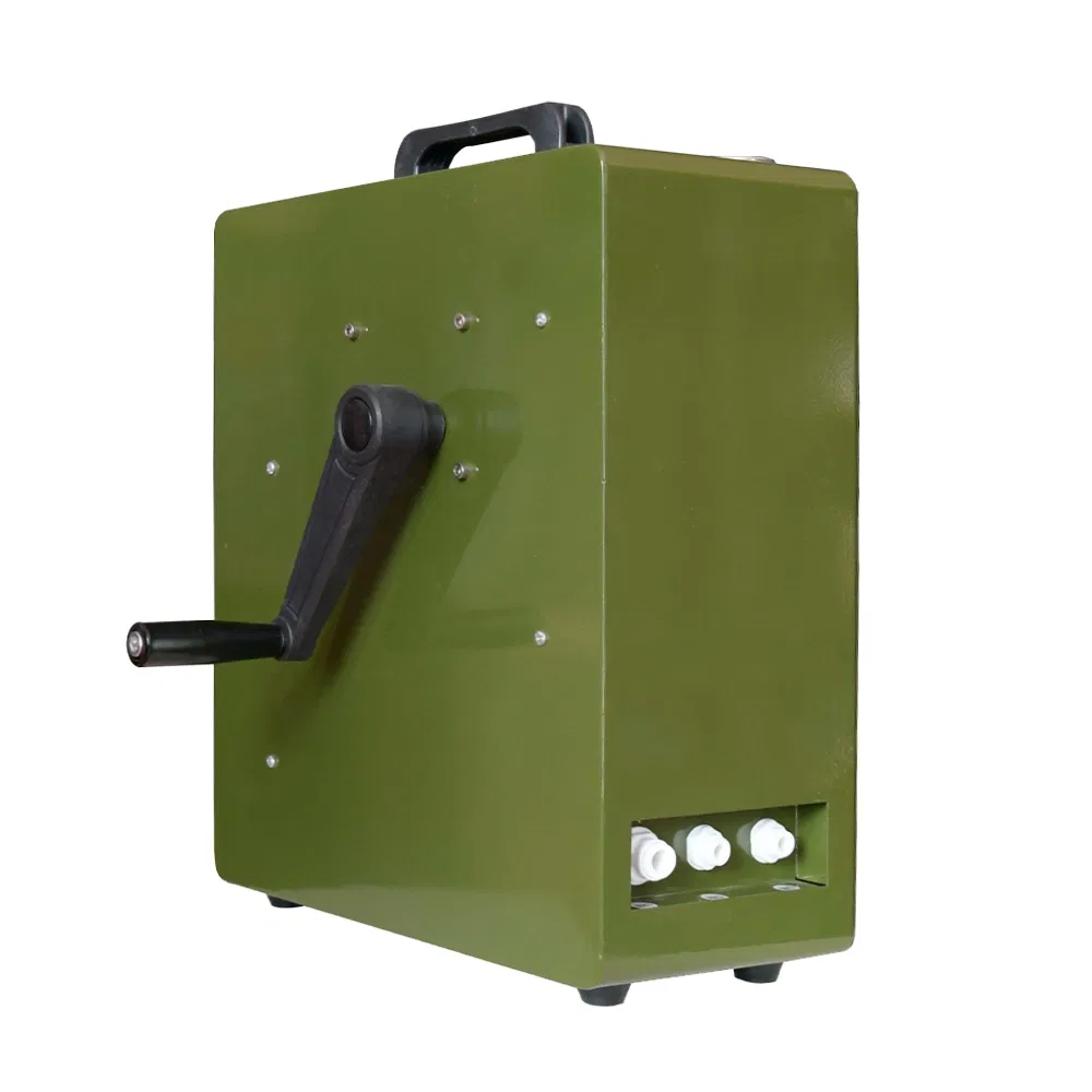 Outdoor Hand-Cranking Water Purifier Camping Water Purifying Plant