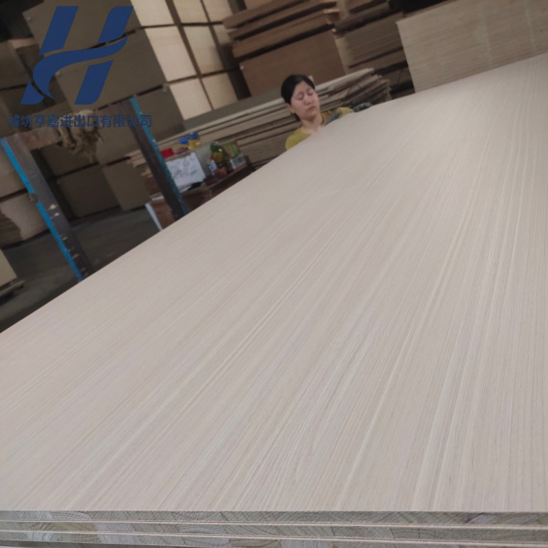 Hengjia High Quality 1220X2440mm 9mm 15mm 18mm Melamine Faced Block Board Laminated Wood Boards Blockboards for Furniture