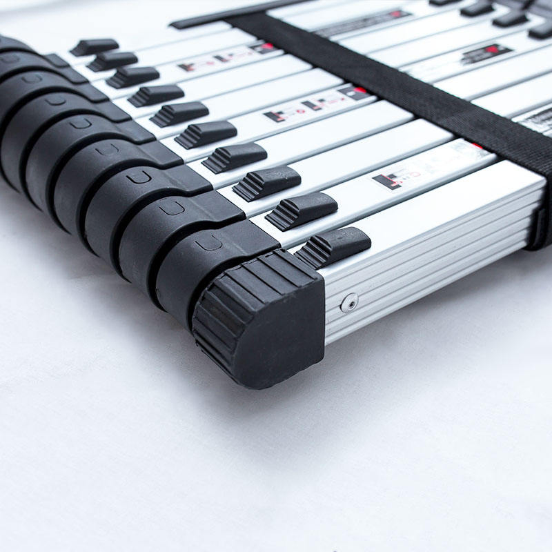 En131 Certificate Safety Lock Aluminium Telescopic Extension Step Ladder with High Quality