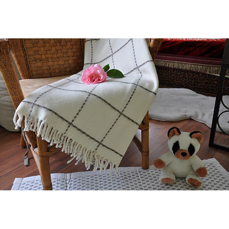 Home Textile Customized 100% Wool Home Blanket