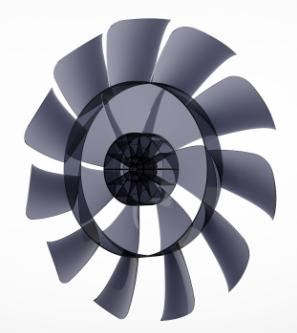 Промышленный вентилятор GS CE CB Silent 90W с DC мотором