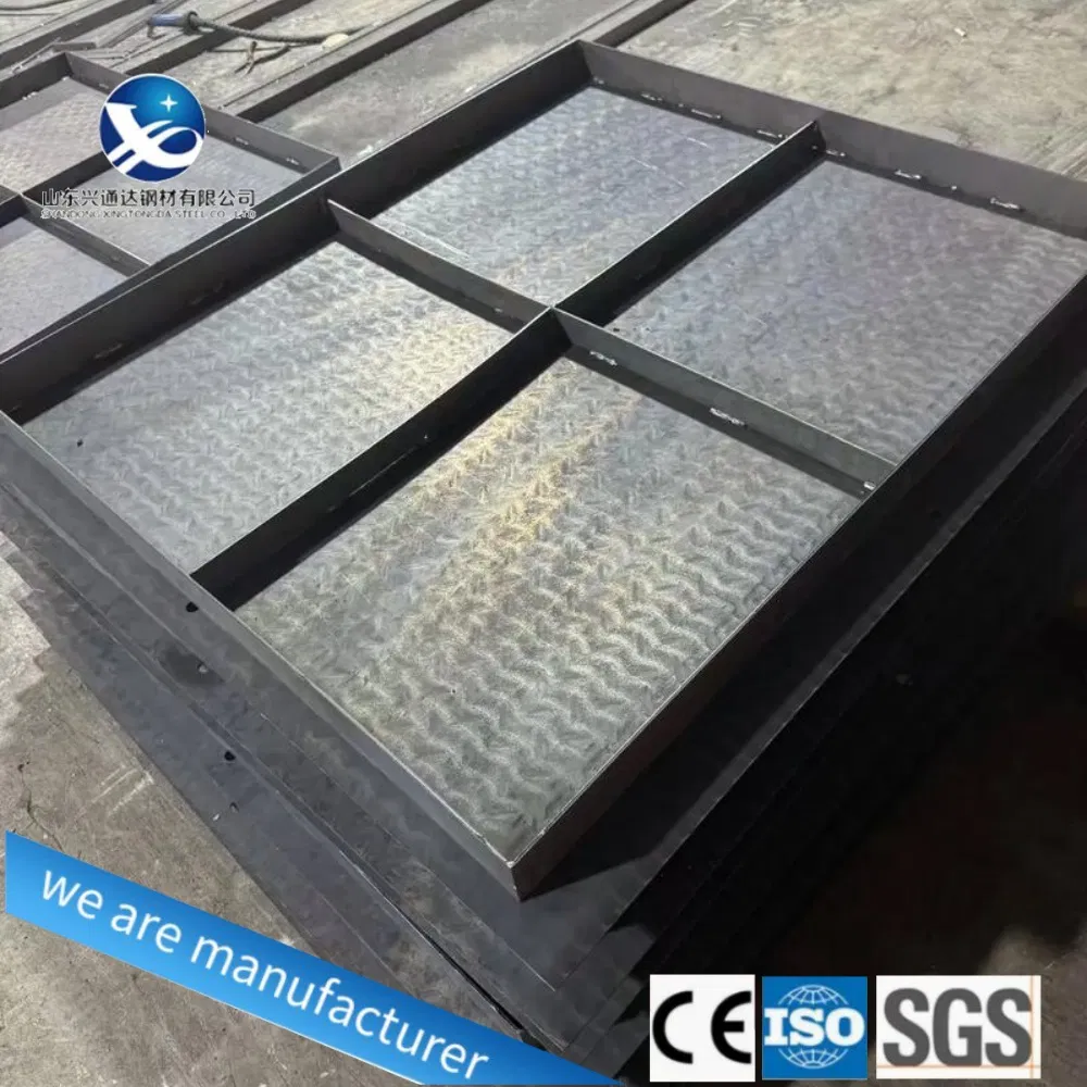 Manufacturer's Wholesale Price Industrial Hot Dipped Galvanized Serrated Bar Steel Grating for Farmhouse Factory
