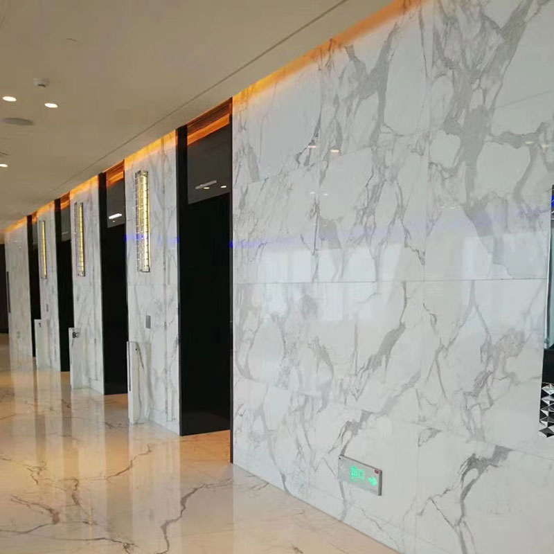 Luxury Villa Floor Big Slabs Natural Marble Calacatta Suitable for Wall and Floor Tiles Calacatta Marble