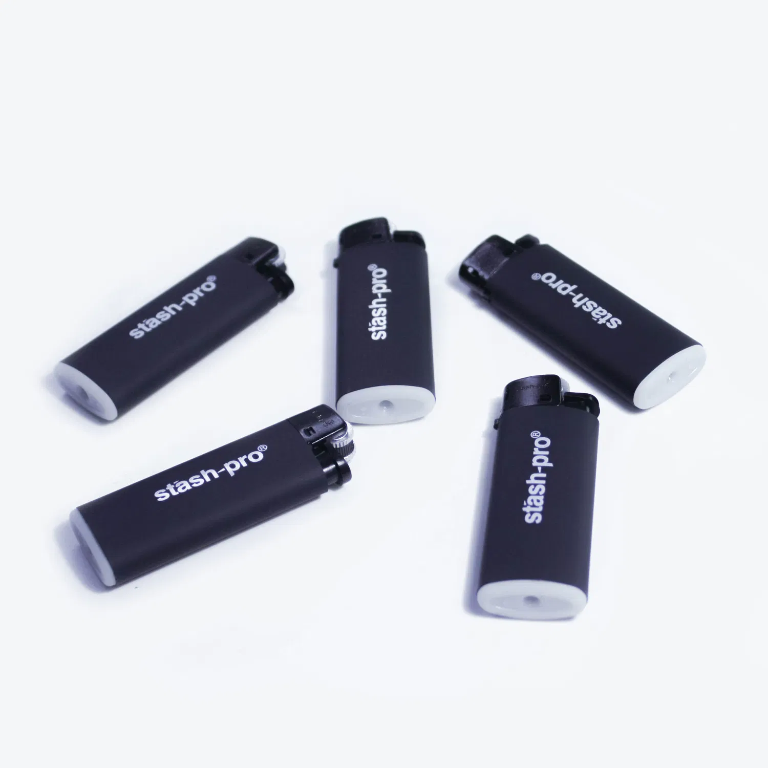 Mini Factory Direct Supply Custom Brand and Design Flint Plastic Pocket Lighter