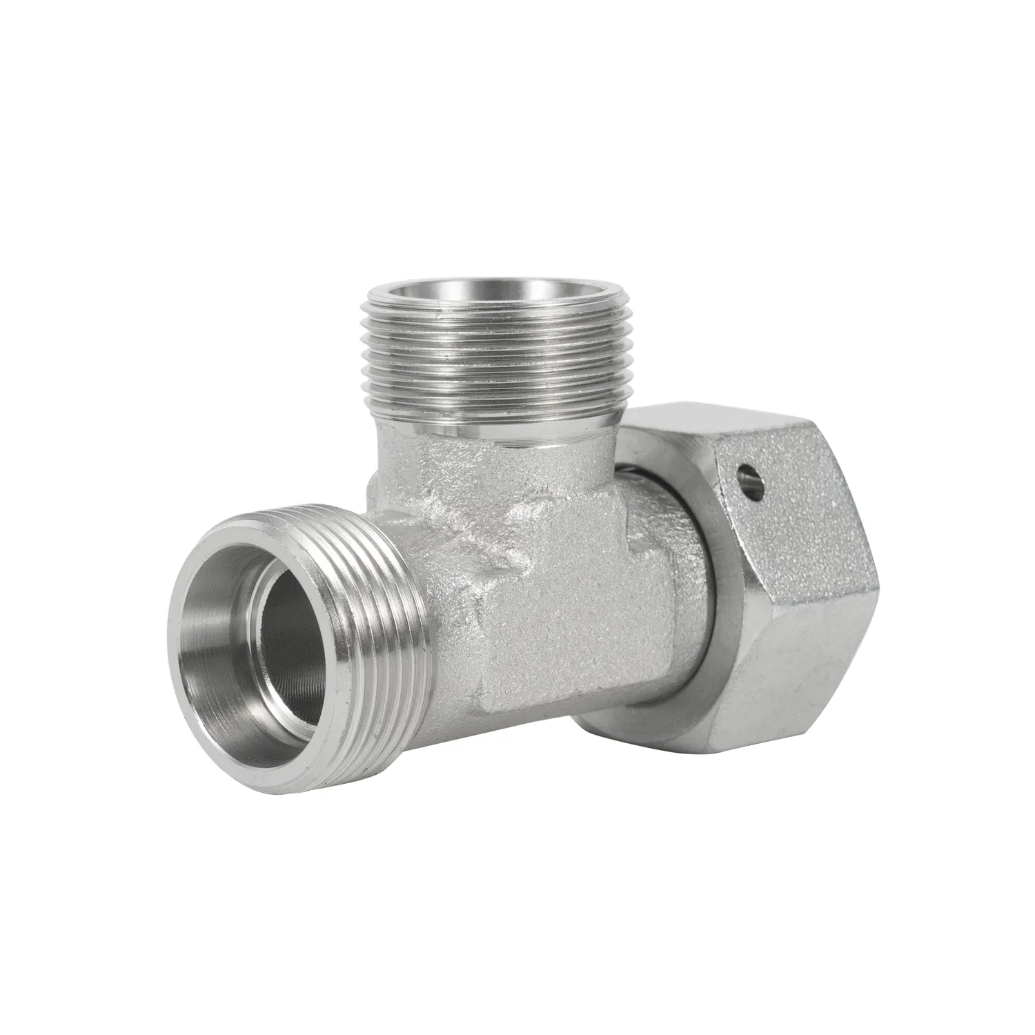 Carbon Steel Metric Thread Hydraulic Straight Fittings with ED Ring 1CB