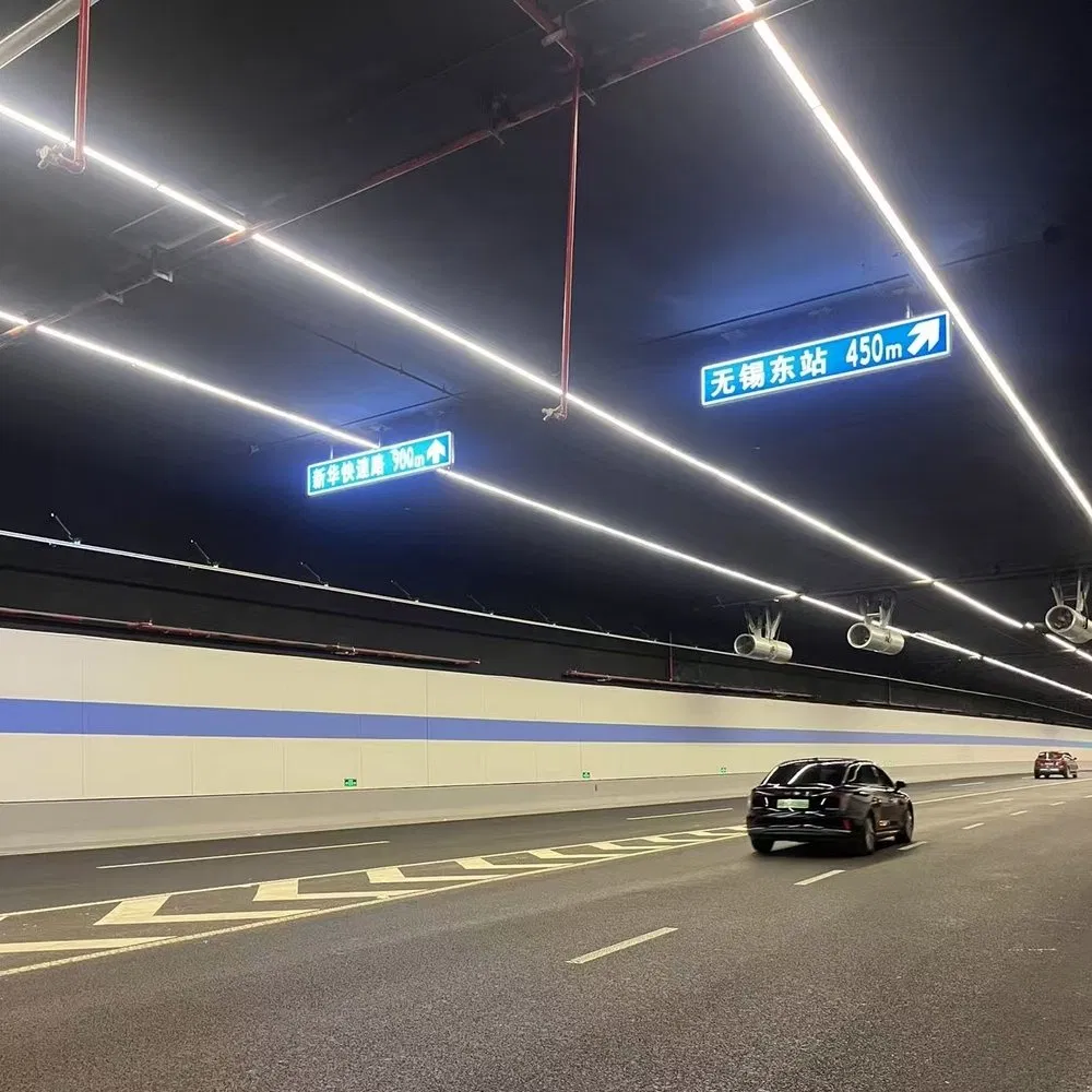 UL-Certified Calcium Silicate Fire-Rated Decorative Tunnel Wall Cladding Panel for High-Rise Basements