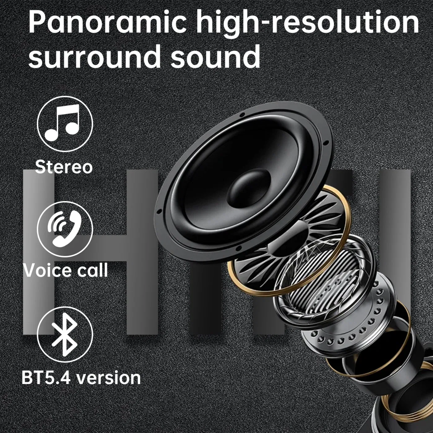 Беспроводные наушники Aspor A638 TWS, 35 часов работы