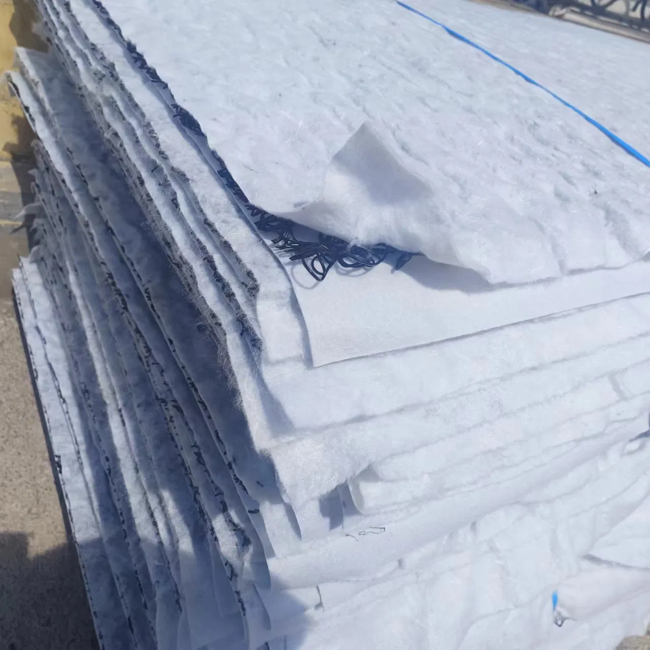 Integrated Composite Filter Layer Mesh Drainage Plate for Road and Railway